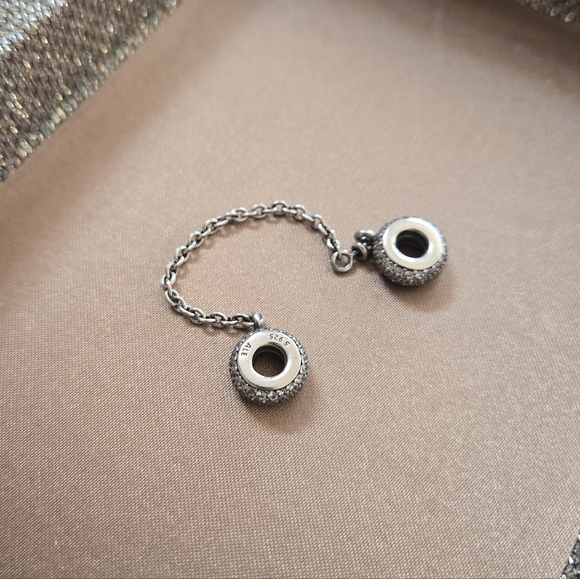 Pandora Jewelry - Pandora Safety Chain CZ